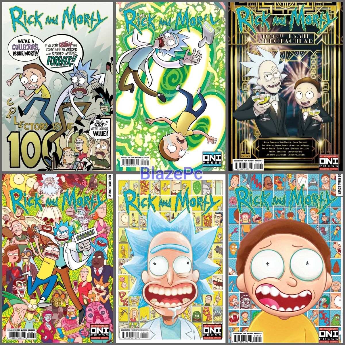 Rick and Morty Graphic Novels